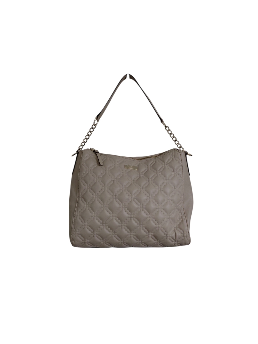 kate spade Quilted Shoulder Bag in Taupe